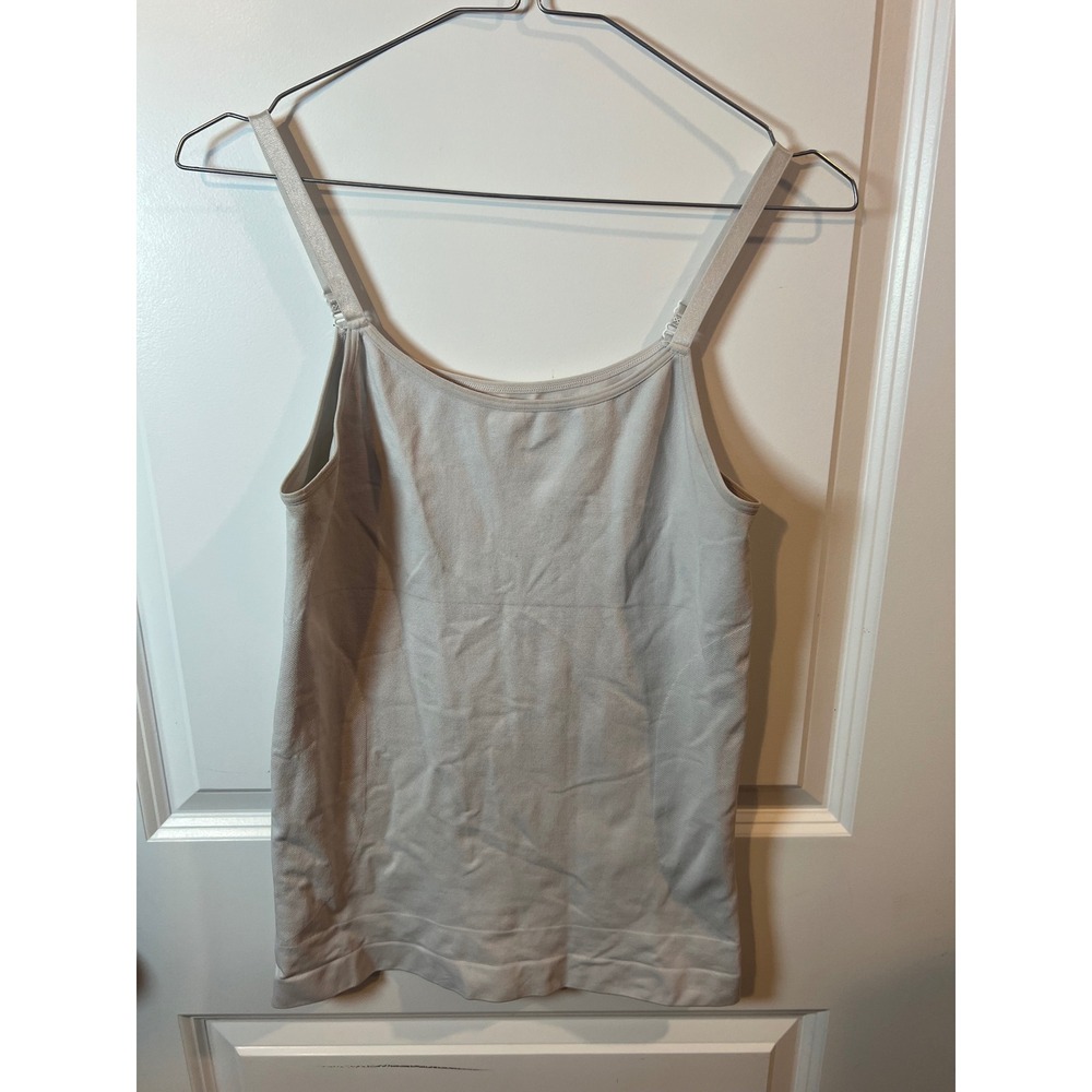 Maidenform Womens Camisole Seamless Adjustable Straps Gray XXL